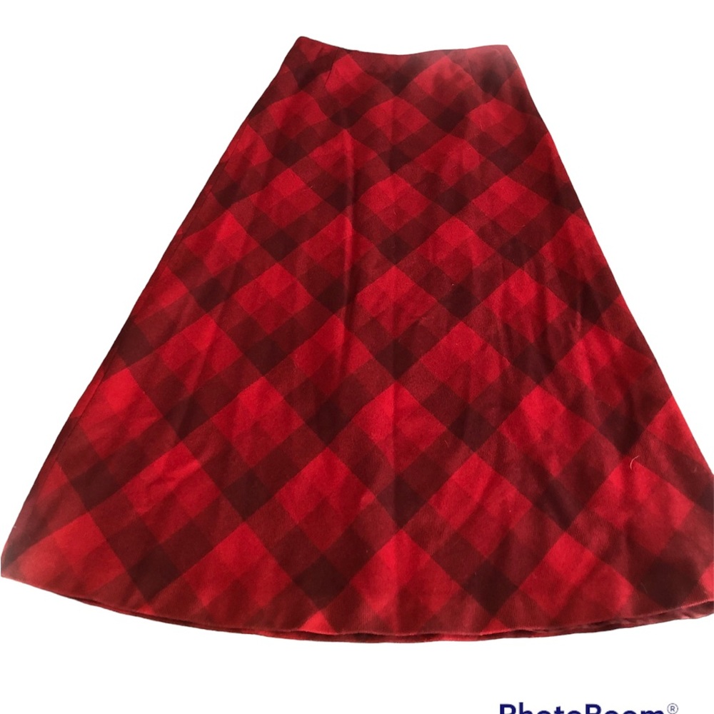 Eddie Bauer Plaid Skirt